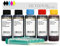 Octopus 5X 100 ml Nachfülltinte, Druckertinte kompatibel für Canon PGI-550, PGI-555XL, CLI-551 Druckerpatronen, Canon Pixma MX 925, MX 725, MG 6350, MG 5450, IP 7250, (Non OEM)