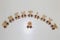 Buchstabenzug Holz Name - Set 7 Buchstaben Namen (kostenfreie Loc, Waggon) | Fun World Toys® namenszug holzbuchstaben