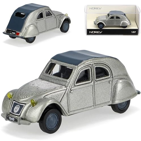 Norev Citroen 2cv 2 Cv Grau 1/87 Modellauto Model Auto