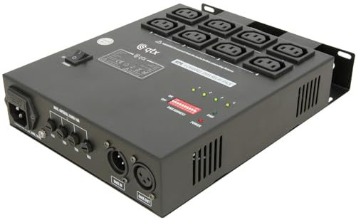 QTX | 4 canali DMX Relay Pack RP4 PErfect per effetti di illuminazione a LED a bassa tensione