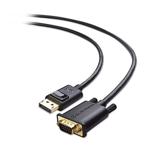 Cable Matters Gold Plated DisplayPort to VGA Cable 2 Metres