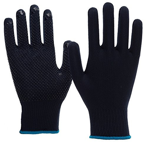 12 Paar Nitras Montagehandschuhe-BW-Nylon mit PVC Noppen Gr. 10 EN 388 CAT II
