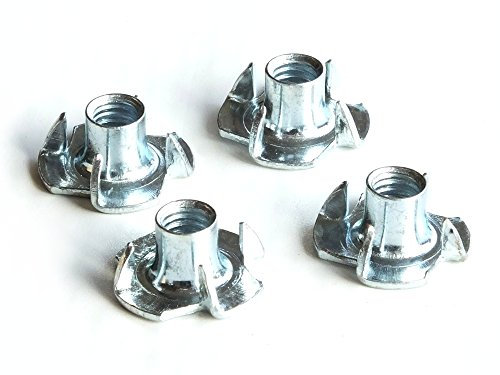 Ricable Custom SM6 (Kit 4 pz) - Inserto a Ragno Zincato per viti con filetto M6