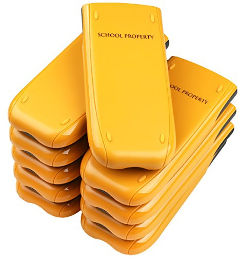 TI-84 Plus Graphing Calculator Teacher Set Pack (10 Calculators) + Guerrilla Teacher Set of Screen Protectors