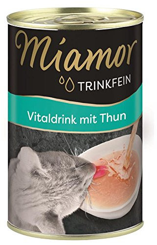 Miamor Trinkfein Vitaldrink mit Thun | 24x 135ml für Katzen