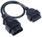 Aukson J15C OBD-II Verlängerungskabel 1,5m – 16 Pin Diagnose Adapter Stecker auf Buchse für Fahrzeug-Diagnose – OBD-II Extender Kabel für einfache Verbindung und Diagnose
