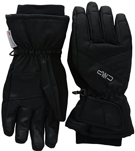 CMP - Damen-Skihandschuhe aus Twill, Schwarz, 8