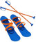 SULOV Kinder Ski Big Foot, blau, One Size
