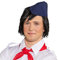 DDR Ostalgie Pionier Mütze Unisex Käppi blau Einheitsgröße Fasching Karneval