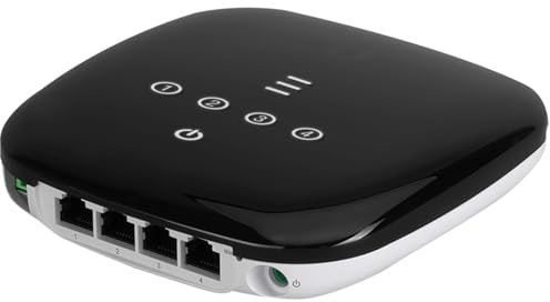 Ubiquiti Networks UF-WiFi Router inalámbrico Gigabit Ethernet Negro