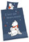 Herding Disneys Winnie Puuh Bettwäsche-Set, Wendemotiv, Mit leichtläufigem Reißverschluss, Bettbezug 100 x 135 cm, Kopfkissenbezug 40 x 60 cm, Baumwolle/Renforcé, Blau