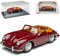 Porsche 356A Cabrio Rot Braun mit Golftaschen 1955-1959 limitiert 750 Stück 1/43 Schuco Modell Auto