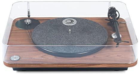 Platine Vinyle Pré-amplifié Elipson Chroma 400 RIAA - Made in France - Couleur Noyer