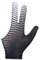 SM SunniMix Mann Frau Elastische 3-Finger-Show-Handschuhe für Billard- Carom Pool Snooker Queue Sport - An der rechten oder linken Hand zu tragen - Schwarz-Weiss