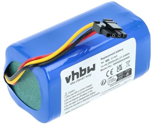 vhbw Akku Ersatz für Proscenic T-4S1P-B-U21 | für Staubsauger (2600 mAh, 14,4 V, Li-Ion)