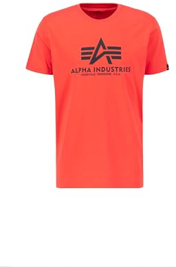 Alpha Industries Basic T-Shirt für Herren Radiant Red