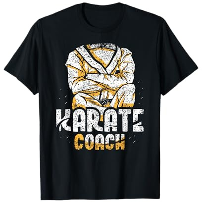 Karate Coach Cintura Arti Marziali Fighter Maglietta