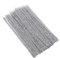 200 Stück Glitzer Pfeifenreiniger Chenilledraht 6 MM * 30 cm Pfeifenputzer Bunt Zum Basteln Chenille Stiel Biegeplüsch Pfeifenputzerdraht für Kinder Zum Basteln Handwerk Dekorationen -Silber