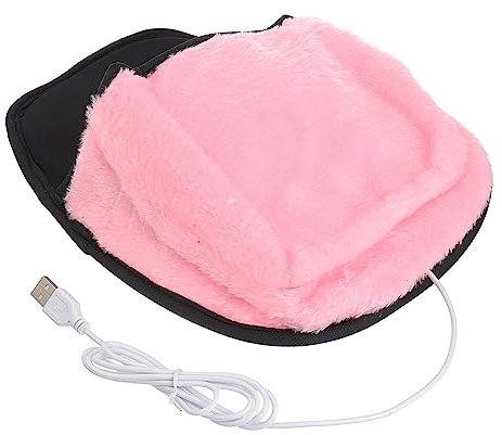 MAGICLULU Warmes Mauspad Beheizbares Mauspad Warme Mauspadmatte Elektrisches Mauspad Beheiztes Mauspad Heizendes Mauspad Winter-mauspad USB-mauspad Karikatur Handwärmer Plüsch