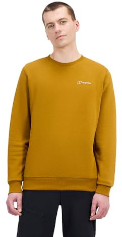 Berghaus Men's Logo Sweatshirt Crew Neck Jumper | Added Warmth | Extra Comfortable Sweatshirt (pack of 1)