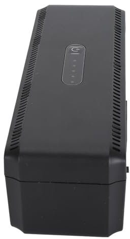 Gruppo di continuità, UPS CC Ad Ampia compatibilità con Sicurezza Cortocircuito 100-240 V per Router Esterno (Spina UE 100‑240 V)