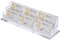 SANRUI Acryl Visitenkartenhalter Visitenkartenetui Aufbewahrung Kartenständer Aufsteller für Büro-Organisation, Messe, Hotel, Acryl, Transparent Business Card Holder