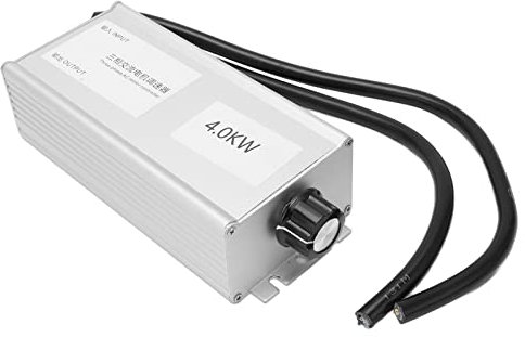 TICFOX Motor Equipment Accessories Fictory AC Motor Controller, 3 Phase Stepless Speed Control Switch for High Power Fans, 380V, 4KW, Motor Equipment Accessory