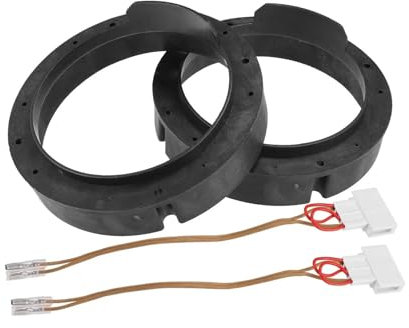 Spurplatten Für VW Für Passat 1998-2016 Für Jetta 1999 6,5 Auto Lautsprecher Adapter Spacer Ring Mit Draht Kombination Distanzscheiben Auto