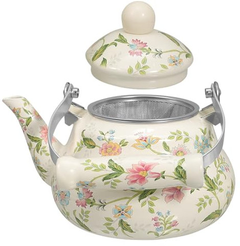 Alipis Théière Rétro En Forme De Fruit 1 5 L Avec Passoire Idéale Pour Préparer Du Thé Du Café Du Thé Glacé Ou Des