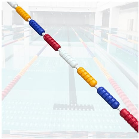 GCGC Divisorio di Sicurezza Galleggiante for Piscina, Corda di Sicurezza for Piscina, Accessori for Piscina for Piscina Interrata, Spiagge Poco Profonde(Wire Rope,600cm)