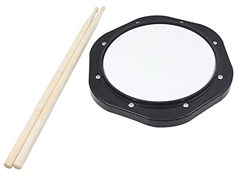 10 -Zoll -Drum -Übungs -Pad -Drumsticks mit Tasche Zum Training Neuer Schlagzeuger Tragbares Percussion Instrument
