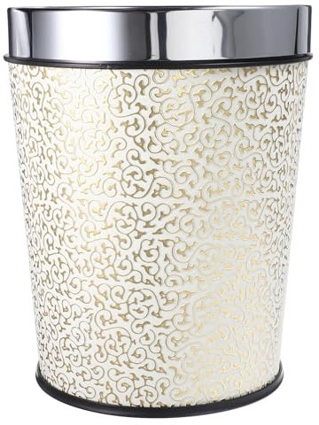 OSALADI Poubelle Vintage Rétro Poubelle à Conteneur à Déchets pour Salle De Bain Maison Seau à Déchets Décoratif