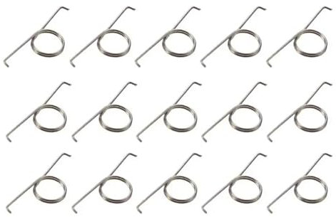 15 Pezzi Molle per Chiavi a Grilletto in Metallo per Playstation L2 R2 Molle per Pulsanti per Sostituzione Controller di Montaggio Molle Joystick PS5