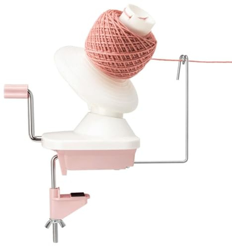 Cenei Yarn Ball Winder Manual Effortless Yarn Spinner Portable Yarn Ball Roller Spinner for Crocheting Knitting Tool
