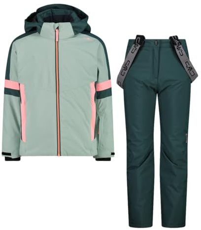 CMP Skidådräkt för flickor i twill, 35W0335, Jade, 128