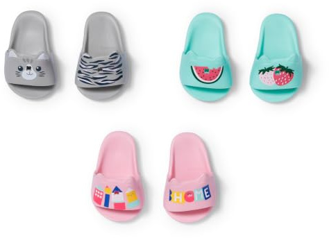BABY born Badeschuhe, 3-Fach Sortiert für 43 cm Puppen | 1 Paar Badeschuhe, 3 Designs sortiert, Puppenzubehör für 43 cm Puppen