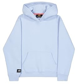 Alpha Industries Herren Label Backprint Kapuzenpullover (1er Pack)