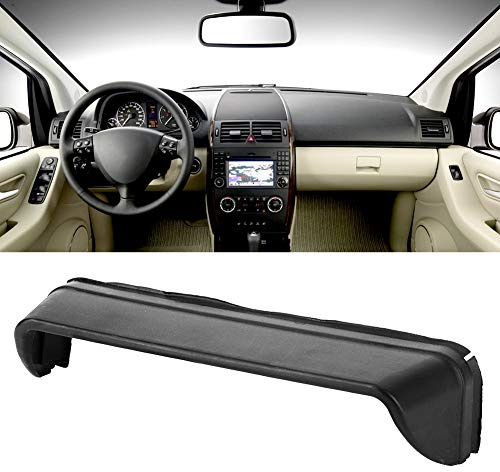 LUCKDANO 22 cm Radio-Sonnenschutz, Schwarzer ABS-GPS-Navigations-Sonnenschutz, Hochwertiges Blendfreies Design, Geeignet für Auto-Navigationssysteme, 20 cm.