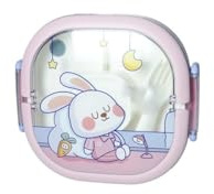 BRANDANI LUNCH BOX SOTTOVUOTO L'ORA DELLA PAPPA C/FORCHETTA,CUCCHIAINO, PORTACONDIMENTI PINK PP