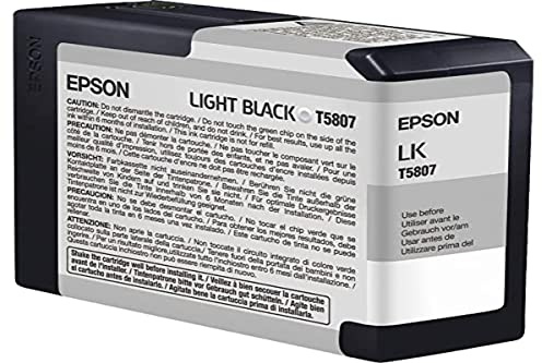 EPSON T5807 Ink Photo Light Black Standard Capacity 80 ml Pack of 1