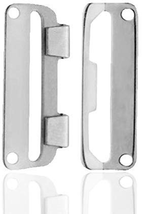 Prym 267301 Rockbundverschlüsse ST 20 mm silberfarbig