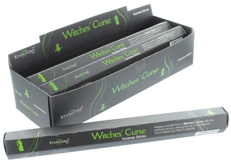 Stamford Black Range Incense Sticks Pack of 15 - Witches Curse