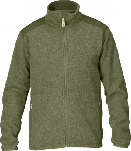 Fjällräven Herren Sten Fleece M Sweatshirt, Grün, Large