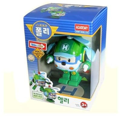 Robocar Poli Jouet coréen - Robot transformateur - Heli (Ropoli02_Heli)