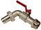 Auslaufventil mit Schlauchanschluss mit Hebelgriff aus Stahl 15bar, 1/2'' Anschlussgewinde