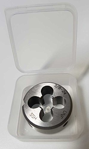 Filiera UNF 3/8 x 24 HSS DIN 223, filettatura destra