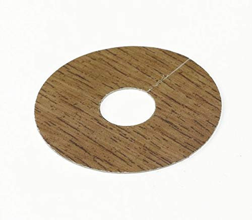 4 x Laser Cut (FC11 Antique Oak) 15mm Pipe Surrounds/Covers for Laminate Flooring (Can be Used for Natural Floor Covers)