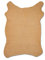 Zerimar Natur Lederreste | Lederreste Kaufen | Lederreste Sortiert | DIY Lederreste | Farbe: Kamel | Massnahmen: 105x65 cm. 6 fuss