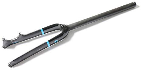 HIOD Full Carbon Fiber Bike Fork Small Wheel Bicycle C Brake + Disc Brake Fork,Blue-B,16-inch