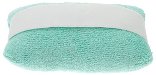 Palm Grip Hand Cushion with Elastic Band Sweat Resistant Machine Washable Palm Protector Green